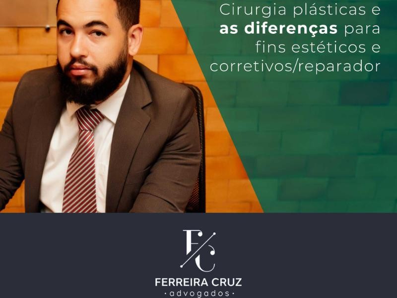 Cirurgia Plásticas e as Diferenças para Fins Estéticos e Corretivos/Reparador