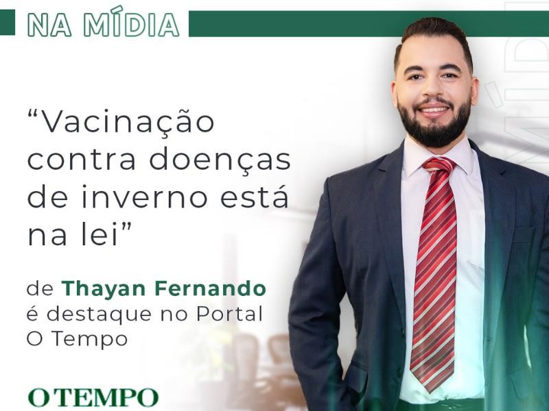 Vacinação contra doenças de inverno está na lei